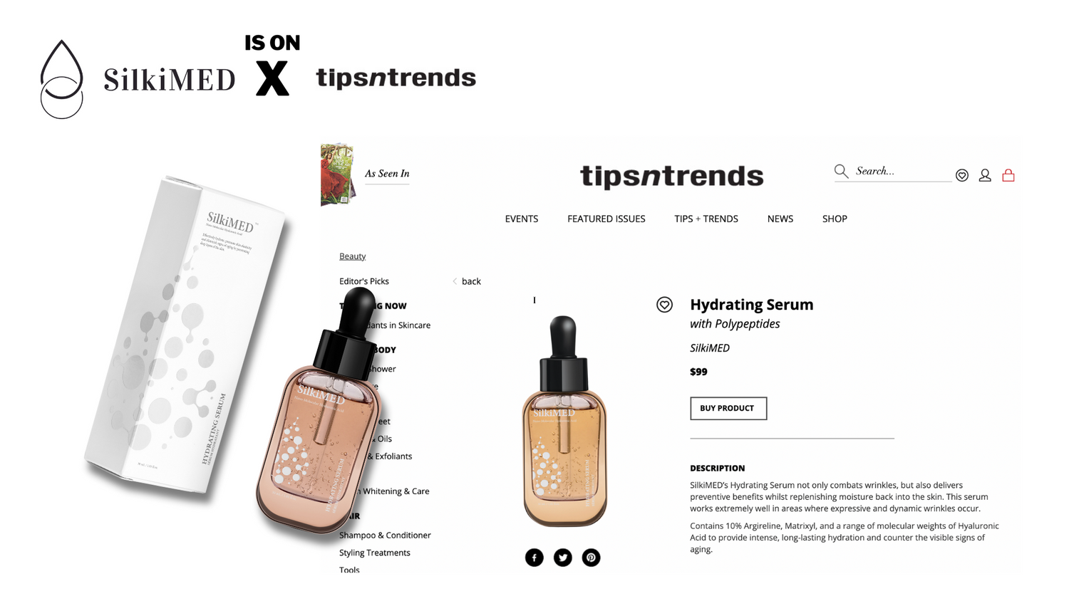 SilkiMED is on Tipsntrends!